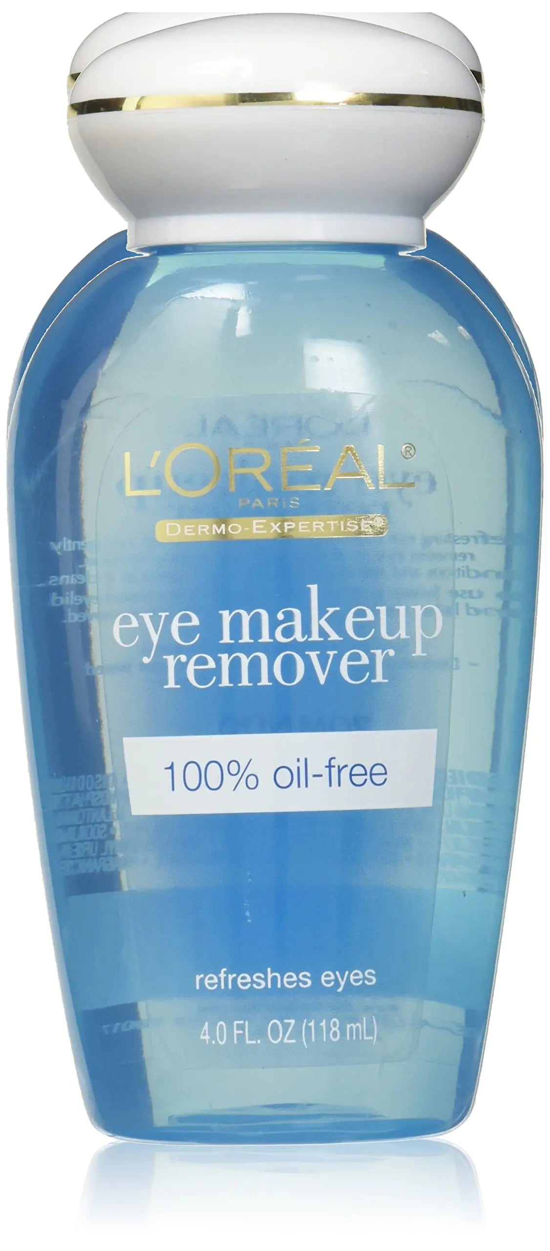 LOreal Paris 100 Percent Oil-Free Eye Makeup Remover 4 Fl Oz (Pack of 3)