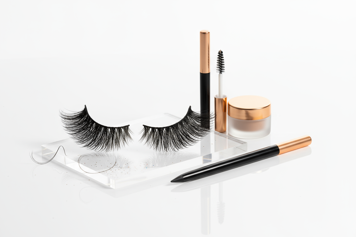 Get the perfect lash and brow look with our premium extensions, mascaras, and grooming tools. Designed for effortless beauty, our products enhance your natural features and complete your makeup look with confidence.