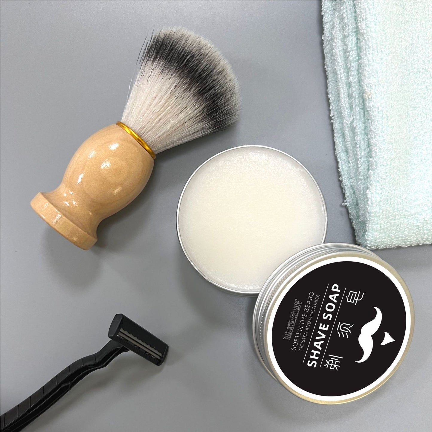 Shaving Deep Cleansing Face Wash Shaving Soap