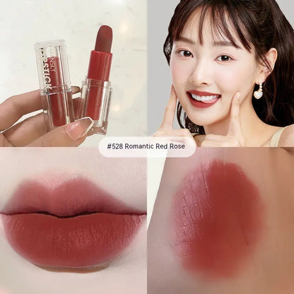 Velvet Matte Lipstick - No Stain, Long-Lasting Formula