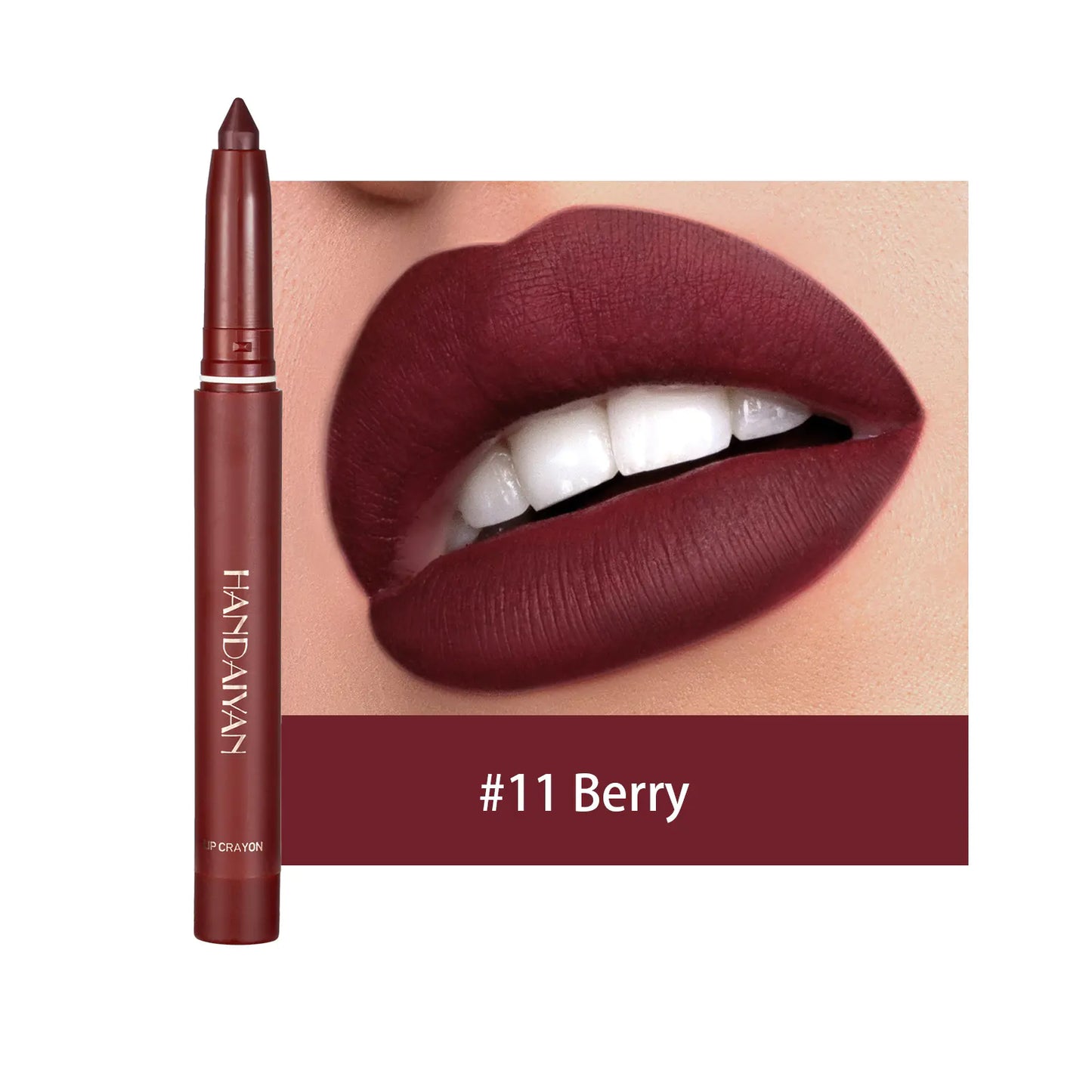 Matte Lipstick Pen - Long-Lasting Color Formula