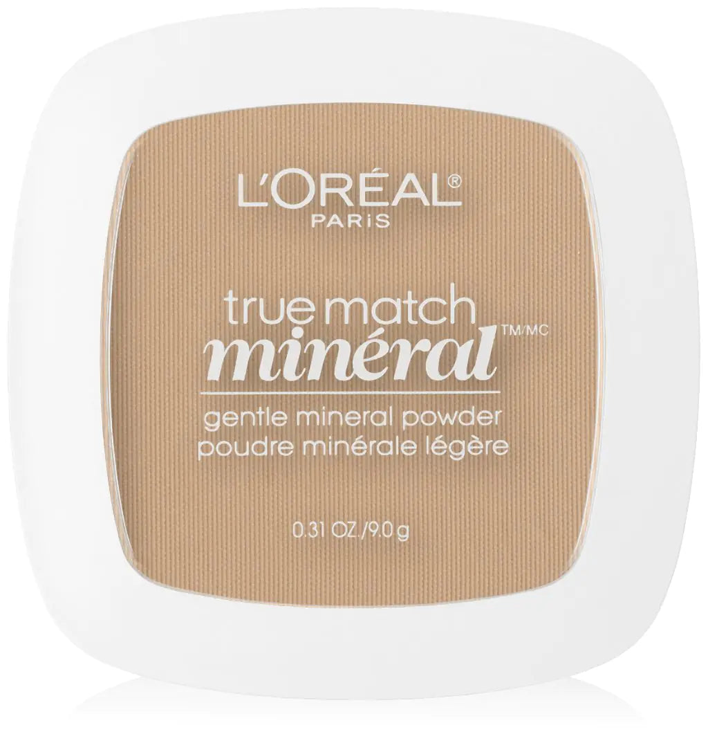 L’Oréal Paris True Match Mineral Pressed Powder Buff Beige 0.31 Ounce