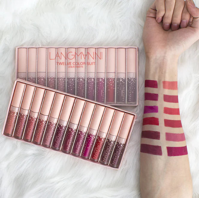 Waterproof Long-lasting Matte Velvet Lipstick Set